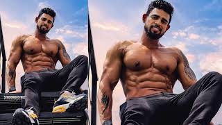 Delhi NCR best outdoor fitness shoot  fitness model Vivek rajput [upl. by Nariko]