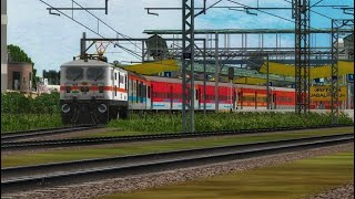 Jabalpur SOMNATH express  Train simulator trainsimulator [upl. by Ytinav776]