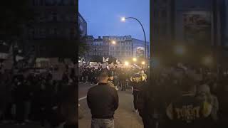 Beruhigt euch die grösste Gefahr für 🇩🇪 ist und bleibt die AfDHamburg Islamisten Kalifatsdemo [upl. by Wehttan]