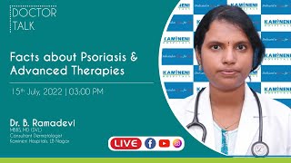 Facts About Psoriasis and Advanced Therapies  Kamineni Hospitals [upl. by Jeromy]