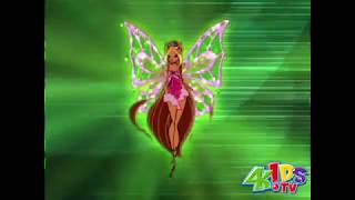 Winx Flora Enchantix Transformation 4kids [upl. by Cullin]