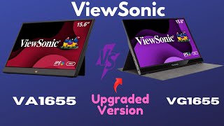 ViewSonic VA1655 vs VG1655 Which Portable Monitor Should You Buy [upl. by Annaoy221]