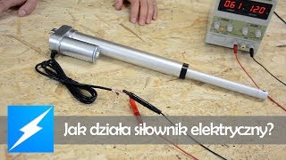 Jak działa siłownik elektryczny Budowa oraz zastosowanie  Elektrobimpl [upl. by Fernas244]