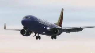 Southwest Airlines Flight 1380  Landing Animation [upl. by Eillen954]