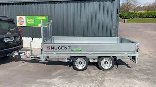 Nugent 8x5 Dropsides Trailer at Hartnett Trailers [upl. by Telrahc]