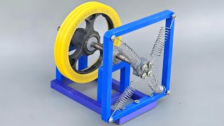 Free Energy Generator from 4 Spring Mechanism [upl. by Curr]