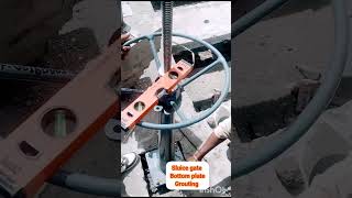 sluice gate fixing STP structuralengineering Sluice gate [upl. by Selec346]