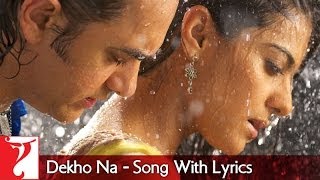 Lyrical  Dekho Na Song with Lyrics  Fanaa  Aamir Khan  Kajol  JatinLalit  Prasoon Joshi [upl. by Renie]