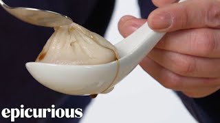 How To Eat Soup Dumplings Without Scalding Yourself [upl. by Ut]