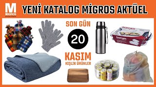 Migros Güncel Aktüel Katalog ✅ Yüzde 50ye Varan İndirimler I Kışlık Ürünler Resmi Katalog [upl. by Normi]