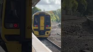 158958 departing Barnstaple for Exeter Central [upl. by Marba]