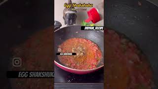 Egg Shakshuka With Crispy Bread 🍞 healthy breakfast eggrecipe [upl. by Anatole]