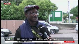 AKA Tibz Murder  Fans react to arrest of 7th suspect [upl. by Ahsile]