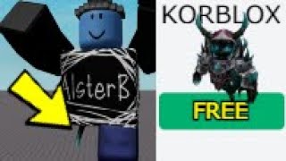 HOW TO GET FREE Korblox Deathspeaker 2024 Roblox [upl. by Ylrrad]