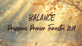 ♎ BALANCE ♎  Prévisions janvier février et mars 2024 [upl. by Sherborn363]