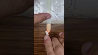 Easy French Tip NailArt With Pigment Powder nailart frenchtipnails youtubeshorts shortsfeed [upl. by Phaih914]