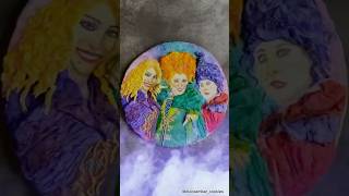 Hocus Pocus HALLOWEEN COOKIES ROYAL ICING halloweencookies hocuspocus galletasdecoradas [upl. by Llenwahs]