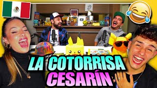 🇪🇸 ESPAÑOLA REACCIONA a CESARÍN de LA COTORRISA 🇲🇽🤣 MUERE de RISA [upl. by Eelrebma]