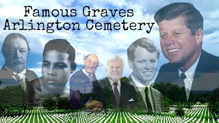 Famous Graves and Tour of Arlington National Cemetery [upl. by Pepita415]