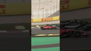 F1 23 Qatar GP Sainz Overtaking Hamilton on the outside [upl. by Mcmahon]