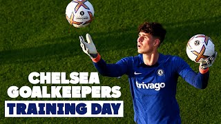 KEPA BETTINELLI SLONINA amp BEACH  Training Day With The Chelsea Goalkeepers  Chelsea FC [upl. by Macmahon]