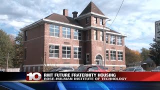 A RoseHulman fraternity plans move closer to campus [upl. by Akenot356]