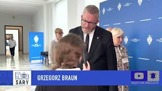 Grzegorz Braun w Perspektywie Sary [upl. by Xilef]