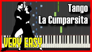 🎹 How to Play Tango La Cumparsita ✔️  【2022】Easy Slow Piano Tutorial Synthesia [upl. by Connelley174]