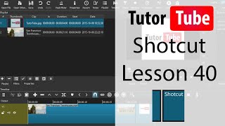 Shotcut Tutorial  Lesson 40  Adding Color and Transparent Layer [upl. by Dorwin]