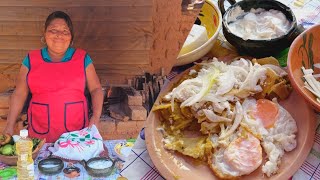 Chilaquiles Verdes Los Mejores Del Rancho [upl. by Faustena]