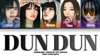 DEBUT EVERGLOW  quotDUN DUNquot COVER BY VYF ASTERIA EVERGLOWOFFICIAL [upl. by Earlie830]