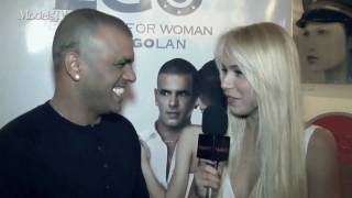 ModelsTV  Ego  Eyal Golan launches new perfume [upl. by Acinomed]