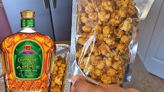 Caramel amp Crown Royal Apple Popcorn [upl. by Nyllek]