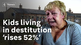 Kids living in destitution in UK rose by 50 in two years [upl. by Zilevi747]