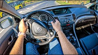 2010 Honda Accord  20 VTEC 156 hp  POV Test Drive [upl. by Anyt298]