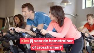 Hometrainer vs Crosstrainer Welke Is Beter [upl. by Ansley]