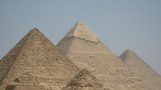 Giza Desrt Pyramids and the Sphinx in Egypt [upl. by Kimbell]