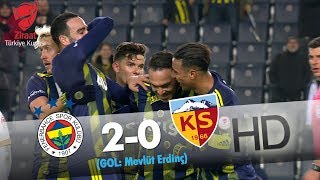 Fenerbahçe 2  Hes Kablo Kayserispor 0  Gol Mevlüt Erdinç [upl. by Alyse]