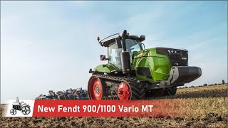 New Fendt 900 Vario MT and Fendt 1100 MT  Fendt Tracked Tractors [upl. by Leuname]