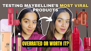 The Truth About Maybelline’s Bestsellers…MUSTHAVE or TRASH  Meet Arora [upl. by Aser]