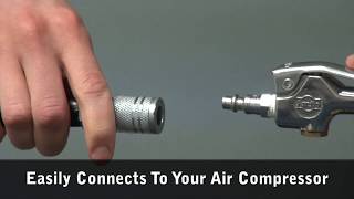 Forward and Reverse Air Whisk Duct Cleaning Tool by AirCare [upl. by Chapell290]