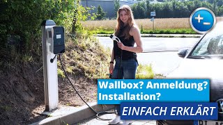 Wallbox  die Ladestation für dein Zuhause Tutorial über Anmeldung Bedienung Finanzierung amp Co [upl. by Neyuh]