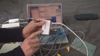 Unboxing and test of Portable 5 Ports Network Switch in 3D [upl. by Ardenia]