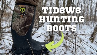 TideWe Hunting Boots Customer Review [upl. by Kathleen853]