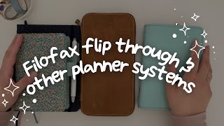 Filofax flip through amp other planner systems  heartsfailing [upl. by Juna117]