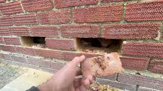 💦 Do you have rising damp Absolutely not just a ton of rubble and wet cavity wall insulation [upl. by Aissila]