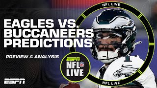 PREVIEWING Eagles vs Buccaneers on MNF 🚨 DEFENSE WILL BE KEY  NFL Live [upl. by Aivan689]