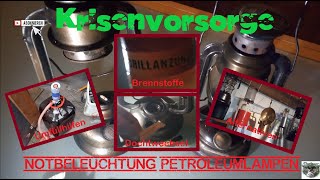 Krisenvorsorge  💡🕯🪔 Petroleumlampen als Notbeleuchtung [upl. by Lede]