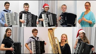 Adventzeit in der Musikschule  Carol Of The Bells von Leontowitsch [upl. by Druce]