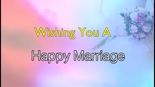 Happy Wedding Wishes  Wedding Congratulations Message [upl. by Hy648]